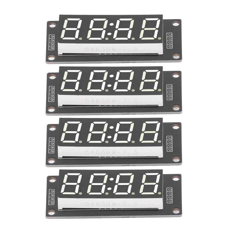 4 Set 4 Digit Digital Tube LED Display Board 7