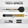 WINMAU Darts - Exion 24g Steel Tip Dart Set |