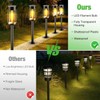 nipify LED Solar Pathway Lights Outdoor, 12 Pack Bright Solar