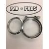 Borg Warner Turbo 4" Exhaust V-band Downpipe Flange Clamp S400