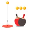 Table Tennis Trainer Self-Play Home Training Indoor Ping Pong Table Tennis Trainer 2ea
