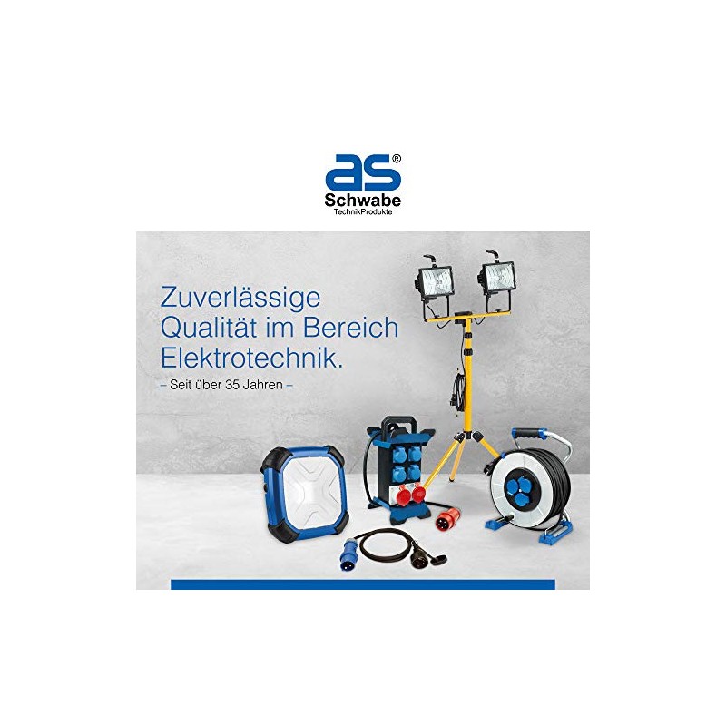 as - Schwabe Rubber Connection Cable - 3 m Connection