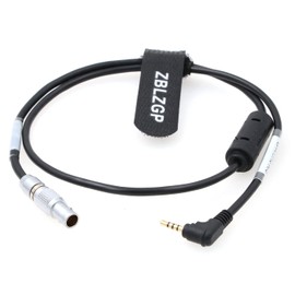 ZBLZGP Nucleus-M Motor Run Stop Cable LANC 2.5mm to 0B 7 Pin Male for Panasonic GH4 GH5 Camera