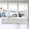 Tablecloth, 145X320Cm Table Cover Wrinkle-Resistant Polyester Banquet Table Cloth Washing