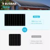Renogy Solar Panel Mono 100W 12V Lightweight Semi Flexible Black