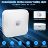 TOOWELL Battery Operated Closet Light Motion Sensored - 10000mAh Rechargeable