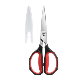 LIVINGO Kitchen Shears Heavy Duty: Cooking Scissors Dishwasher Safe Come Apart Sharp Forged Stainless Steel Blade Utility Food All Purpose for Cutting Poultry Chicken Meat Bones Vegetable, 8.5 inches