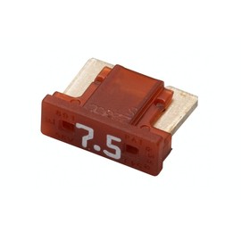 HELLA 8JS 728 596-302 Fuse - Mini-Flat Fuse - 7.5A - Quantity: 5