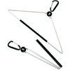 ORIGER OutdoorHolic Folding Hanger Outdoor Carabiner Folding Aluminum Lightweight Compact