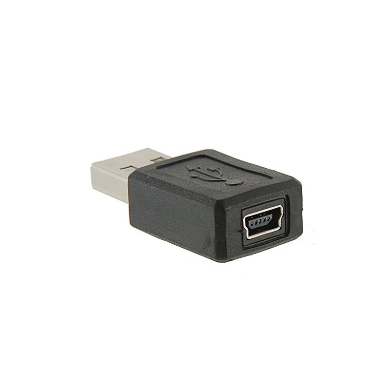 USB Male to Mini USB Female Adapter