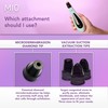 Spa Sciences MIO Diamond Microdermabrasion Blackhead Remover, Pore Suction Tool–Rechargeable-Dermatologist
