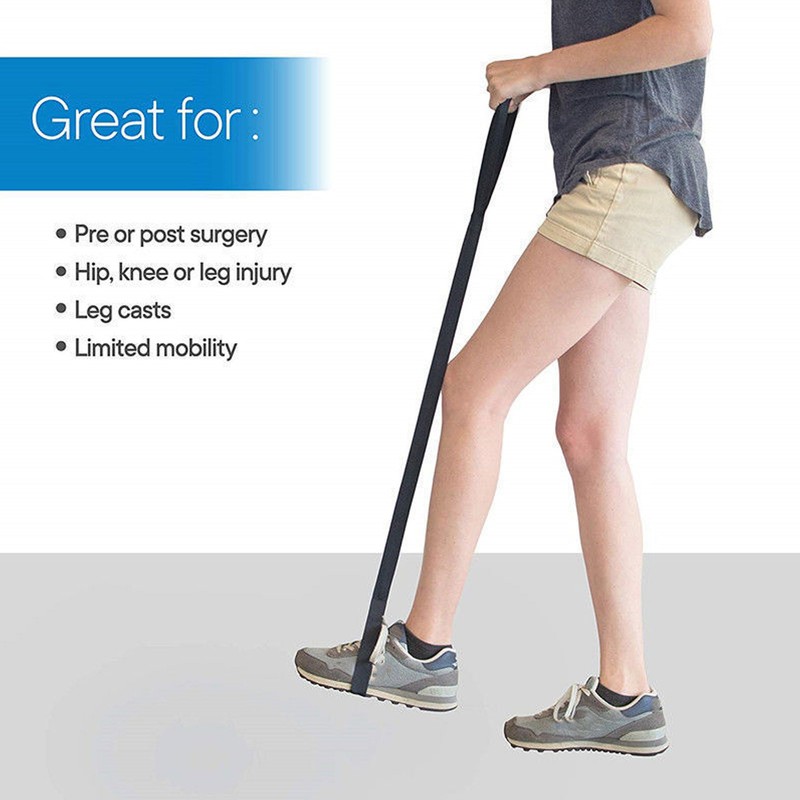 Leg Lifter Strap Large Handle Easy to Use Flexible Imitation