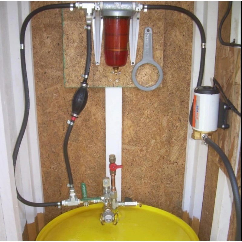 Amarine Made 12V 3.7GPM 14.0LPM Electric Oil Scavenge Pump Oil