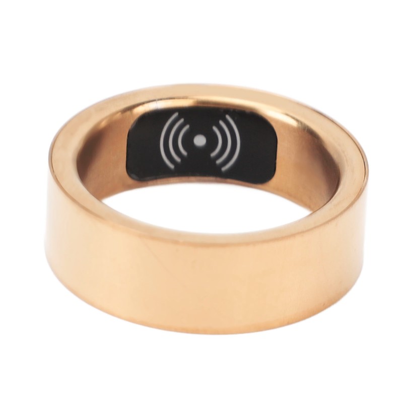 Bluetooth 5.0 Smart Health Ring IP68 Waterproof Stainless Steel Multifunctional