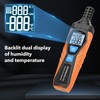 INSTRODOTS Temperature Humidity Meter, High Precision Thermometer Hygrometer with Ambient,