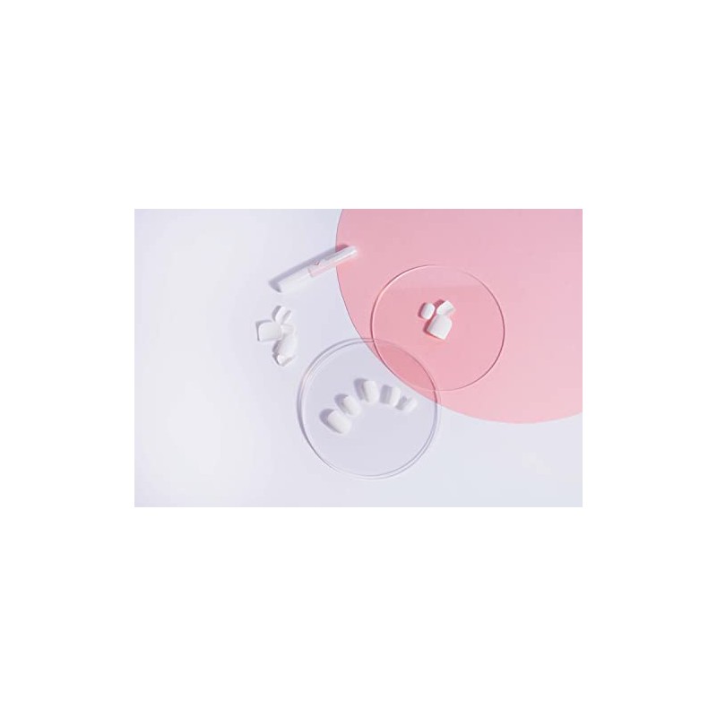 Nail HQ Square White Nails