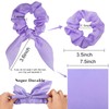 Amariver 15pcs Bow Scrunchies for Women Hair Ties with Bow