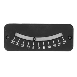 Tube Clinometer Horizontal Micro Angle Tester ‑25 to 25 Degree Level Slope Indicator for Woodworking RV Leveling