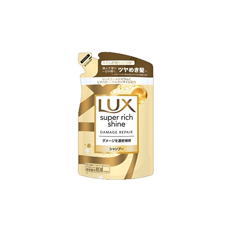 LUX Super Rich Shine Damage Repair Shampoo, Refill, 10.2 oz