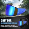 JQF Gear RF 1400 Visor Repalcement for RF-1400, Outer Face