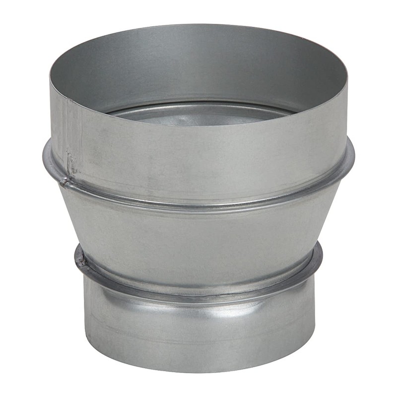 Air Duct Reducer 5" to 4", A-KARCK Round Duct Adapter