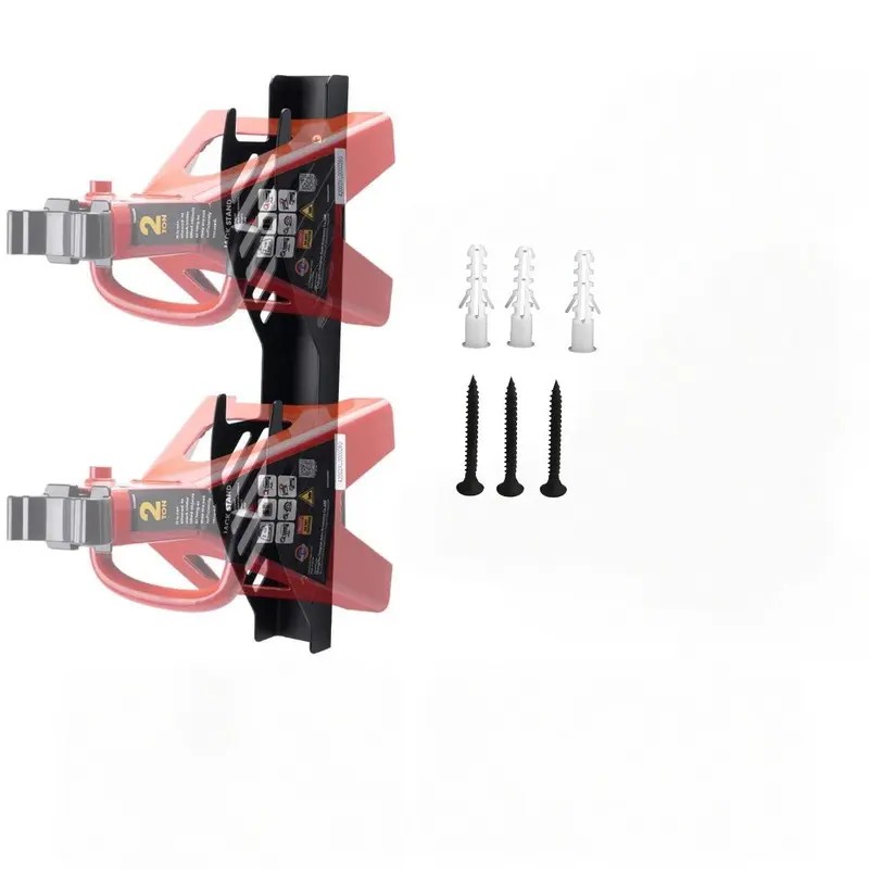Wall Mounted Tool Storage Rack, Vertical Organizer for Garage and