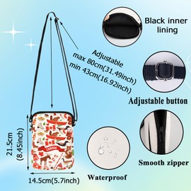 G2TUP Canada Trip Crossbody Bag Canada Trip Gift Canada Travel Shoulder Bag Canada Tourist Souvenir Merchandise, Canada Cb