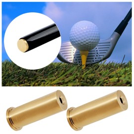 Be In Your Mind 5pcs Golf Club Weight Head Brass Shaft Tip Weights Weight Head Accessories Suitable for Steel Wood Steel Iron Shafts (6g)