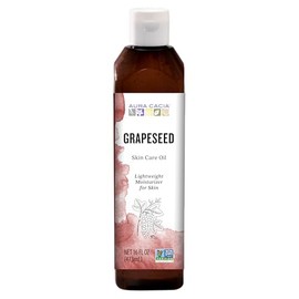 Aura Cacia Natural Skin Care Oil, Harmonizing Grapeseed with Vitamin E, 16 Fluid Ounce