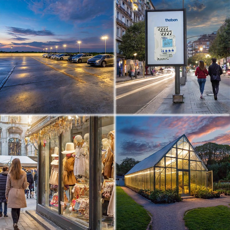 Theben 1710330 Selecta 171 top3 RC Astro Timer Weekly Program