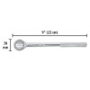 Pretul M-1252P, Matraca cabeza redonda, cuadro 1/2", Pretul