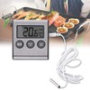 Digital Fridge Thermometer Waterproof Freezer Thermometer with Magnet and Stand