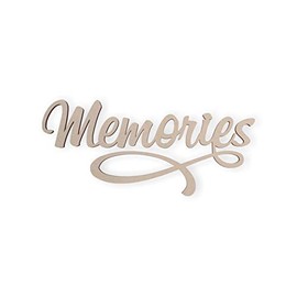 Jess and Jessica Wooden Word Memories,Script Wooden Sign Unfinished Wall Decor Wall Art Many,4 inches longx¼ inch thick