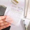 Lomarey 300 Notas Adhesivas Transparentes Apuntes Post It Plastico
