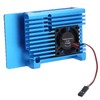 Single Fan Heat Sink CNC Protective Cover for Raspberry Pi