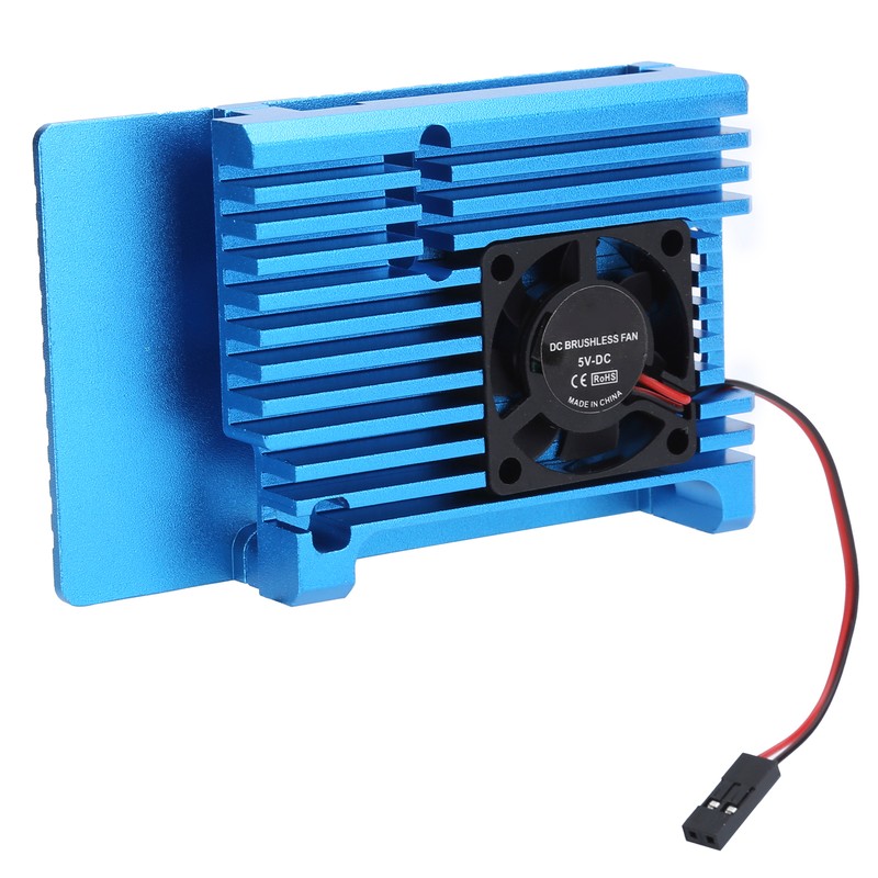 Single Fan Heat Sink CNC Protective Cover for Raspberry Pi
