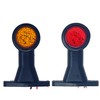All Star Truck Parts 2pc Amber/Red 32-LED Double Face Rubber