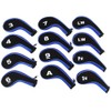 Scott Edward 12pcs Number Print Golf Club Irons Covers Neoprene
