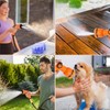 Water Hose Spray Nozzle - Garden Hose Nozzle with 10