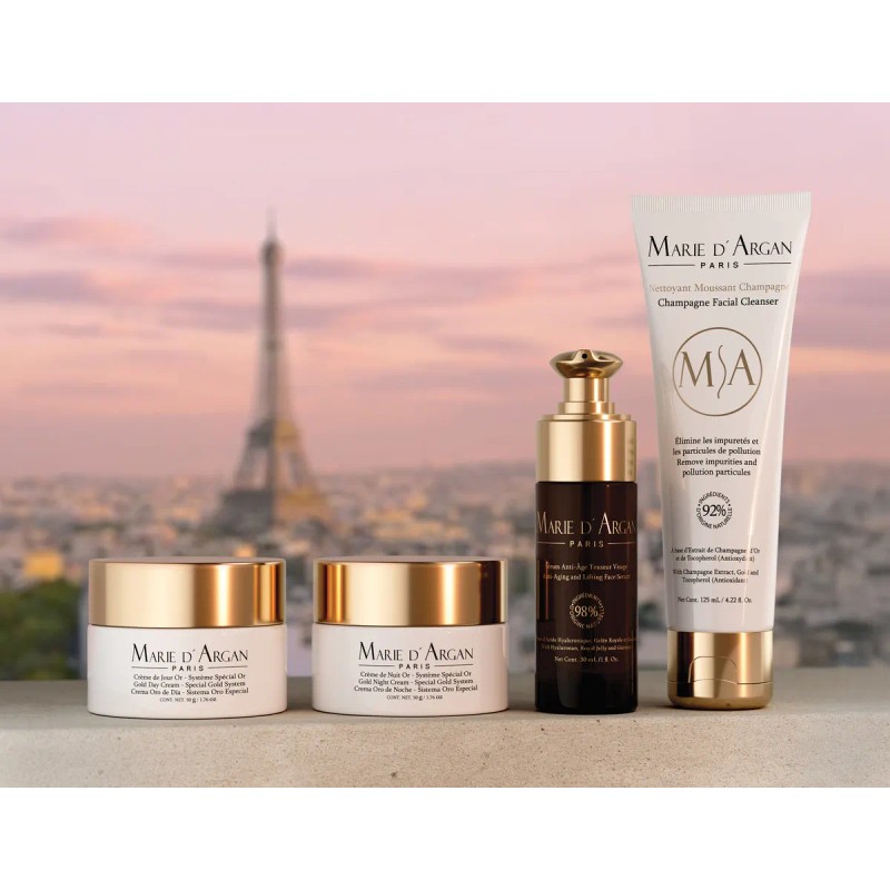 Marie d'Argan Kit Facial Antiedad Día Noche 4 Productos Sin