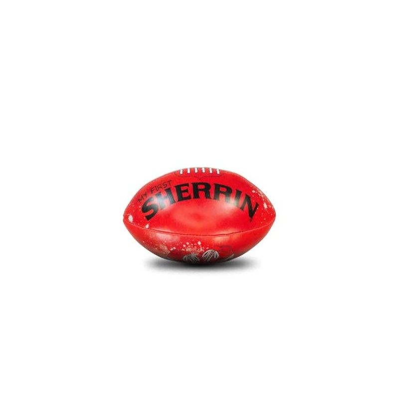 Sherrin My First Soft Footy 5 inch Stress Ball Red