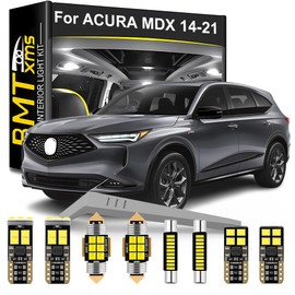 LED Interior Light Kit Replacement for ACURA MDX YD3 YD4 2014 2015 2016 2017 2018 2019 2020 2021, Super Bright 6000K White