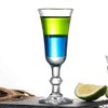 Cordial Glasses,1 OZ Lead-Free Limoncello Glasses, Clear Aperitif Glasses Set
