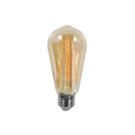 Maxlite V10ST19DLED927/JA81 10W E26 Base Dimmable LED Bulb Enclosed Vintage Filament Glass, ST19 Shape, JA8 Listed - CRI 90, 2700K, 100W Equivalent, 1000 Lumens, LED Light Bulb
