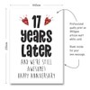 17th Anniversary Card - 17 Years Later and Still Awesome