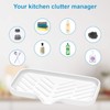 SUBEKYU Silicone Kitchen Soap Tray, Sink Tray for Kitchen Counter/Soap