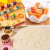 Vegetable Cutter Shapes Set, 27 Pack Mini Cookie Cutter, Mini
