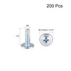 sourcing map Phillips Head Self Tapping Screws, #8 x 1/2"