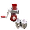 Dark Horse Sourcing Drum Grater, Tabletop, Stainless Steel, with Interchangeable