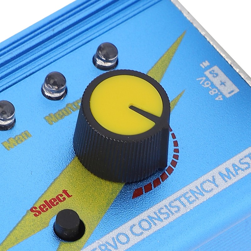 ESC Servo Tester CCPM Servo Consistency Master with 3‑Gear Indicator